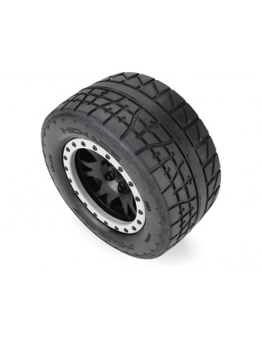Pro-Line 1/5 Menace HP BELTED Pro-Loc F/R MTD 24mm Blk/Gry Impulse (2) (X-Maxx)