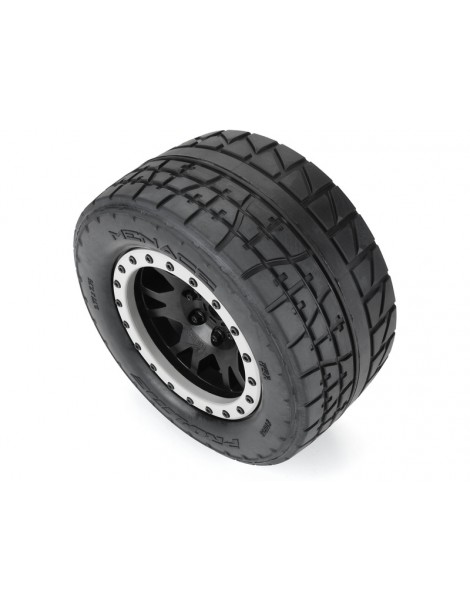 Pro-Line 1/5 Menace HP BELTED Pro-Loc F/R MTD 24mm Blk/Gry Impulse (2) (X-Maxx)