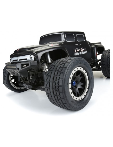 Pro-Line 1/5 Menace HP BELTED Pro-Loc F/R MTD 24mm Blk/Gry Impulse (2) (X-Maxx)