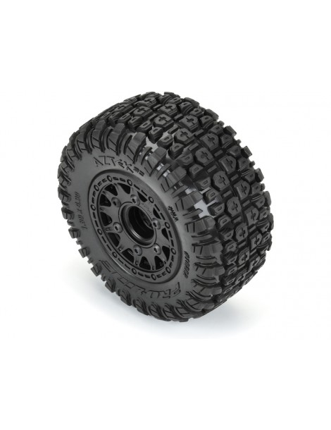 Pro-Line Aztek SC 2.2"/3.0" M2 (Medium) Tires Mounted on Raid Black 6x30 Removable Hex (12mm & 14mm)