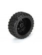Pro-Line Aztek SC 2.2"/3.0" M2 (Medium) Tires Mounted on Raid Black 6x30 Removable Hex (12mm & 14mm)