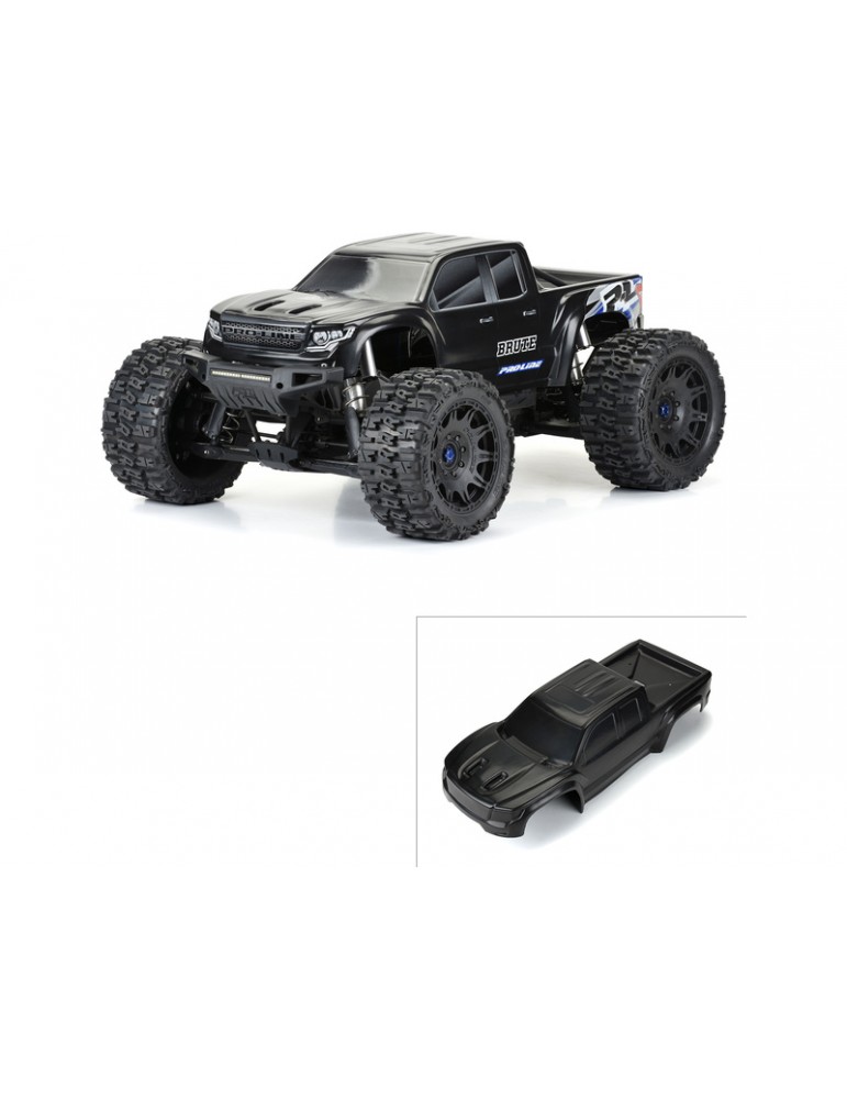 Pro-Line 1/5 Pre-Cut Brute Bash Armor Black Body: X-MAXX