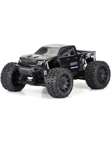 Pro-Line 1/5 Pre-Cut Brute Bash Armor Black Body: X-MAXX