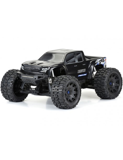 Pro-Line 1/5 Pre-Cut Brute Bash Armor Black Body: X-MAXX