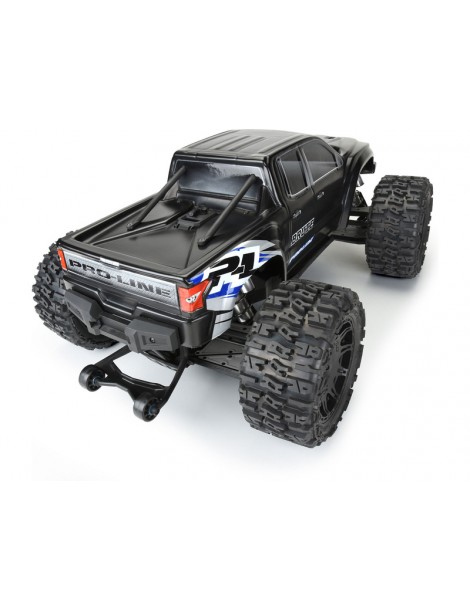 Pro-Line 1/5 Pre-Cut Brute Bash Armor Black Body: X-MAXX