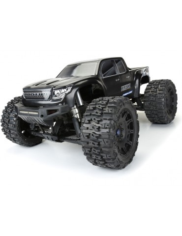 Pro-Line 1/5 Pre-Cut Brute Bash Armor Black Body: X-MAXX