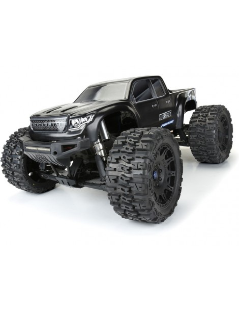 Pro-Line 1/5 Pre-Cut Brute Bash Armor Black Body: X-MAXX