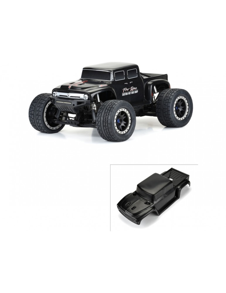 Pro-Line 1/5 Pre-Cut Ford F-100 Bash Armor Black Body: X-MAXX
