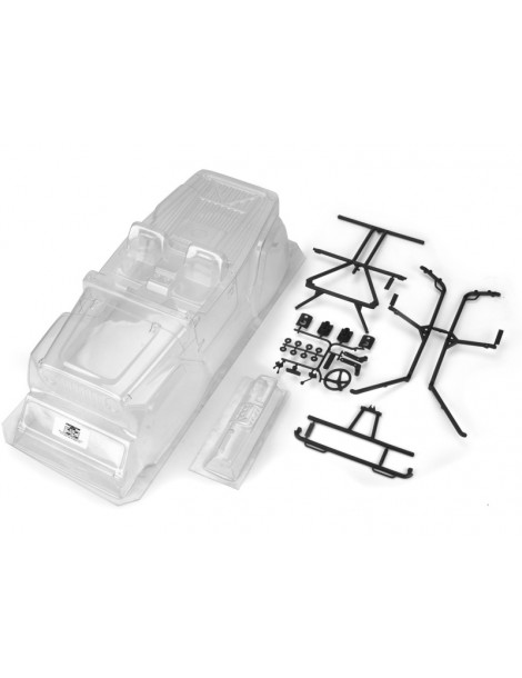 Pro-Line 1/10 2004 Jeep LJ Clear Body/Trail Cage 12.3" Wheelbase Crawlers
