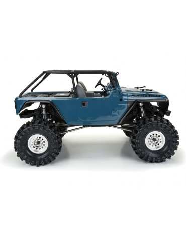Pro-Line 1/10 2004 Jeep LJ Clear Body/Trail Cage 12.3" Wheelbase Crawlers