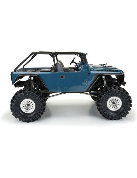 Pro-Line 1/10 2004 Jeep LJ Clear Body/Trail Cage 12.3" Wheelbase Crawlers