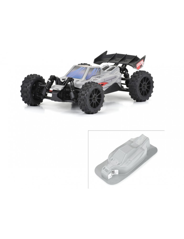 Pro-Line 1/14 Axis Tough-Color Gray Body: Typhon GROM