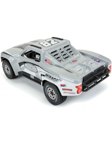 Pro-Line 1/16 iš anksto paruoštas 2019 Chevy Silverado Trophy Truck kėbulas: GROM