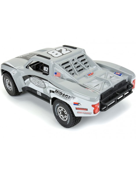 Pro-Line 1/16 iš anksto paruoštas 2019 Chevy Silverado Trophy Truck kėbulas: GROM