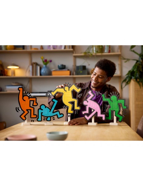 LEGO Art - Keith Haring Dancing Figures