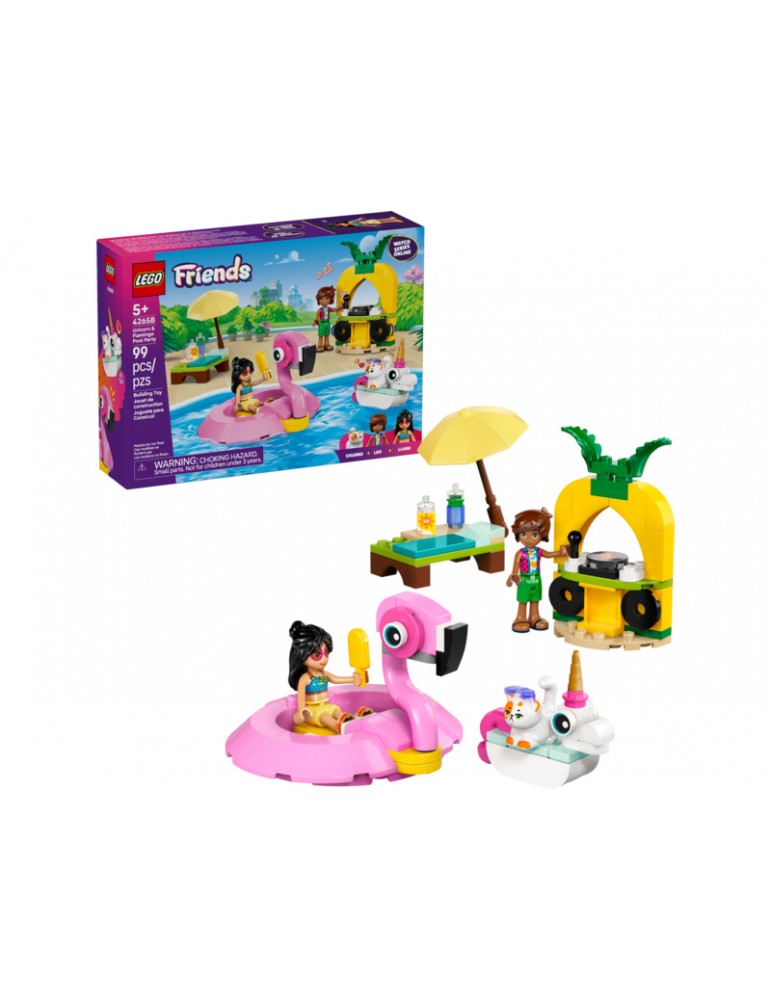 LEGO Friends - Unicorn & Flamingo Pool Party