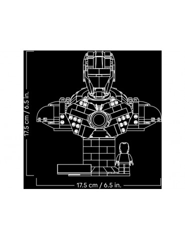 LEGO Marvel - Iron Man MK4 Bust