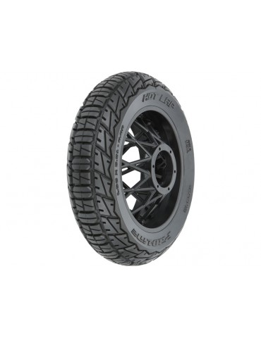 Pro-Line 1/4 Hot Lap MX S3 Rear Tire MTD Black Supermoto Wheel: Promoto-MX