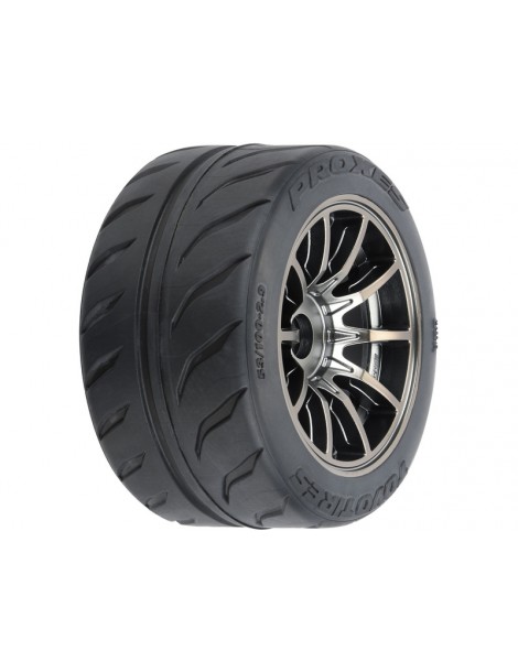 Pro-Line 1/7 Toyo Proxes R888R S3 F/R 53/100 2.9" BELTED MTD 17mm Spectre (2)