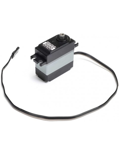 Spektrum servo pavara S680, didelis sukimo momentas, metalinis viršus, plieninė pavara 25T
