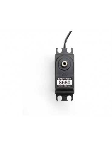 Spektrum servo pavara S680, didelis sukimo momentas, metalinis viršus, plieninė pavara 25T