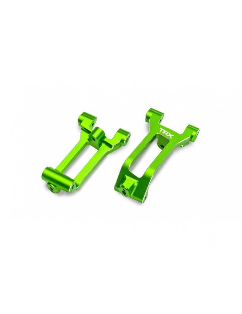 Traxxas Caster blocks (c-hubs), aluminum (green-anodized) (pair)