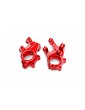 Traxxas Steering blocks, aluminum (red-anodized) (pair) 10936-RED