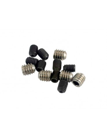 Traxxas varžtų rinkinys, 3x4 mm (8)/ 4x4 mm (nerūdijantis) (4)