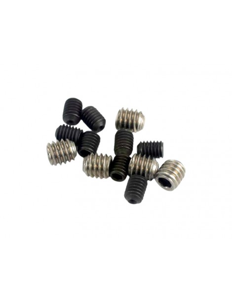 Traxxas varžtų rinkinys, 3x4 mm (8)/ 4x4 mm (nerūdijantis) (4)