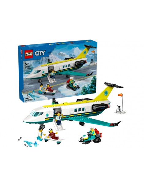 LEGO City - Greitosios pagalbos lėktuvas
