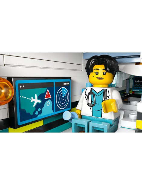 LEGO City - Greitosios pagalbos lėktuvas