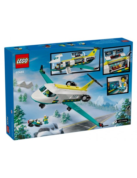 LEGO City - Greitosios pagalbos lėktuvas