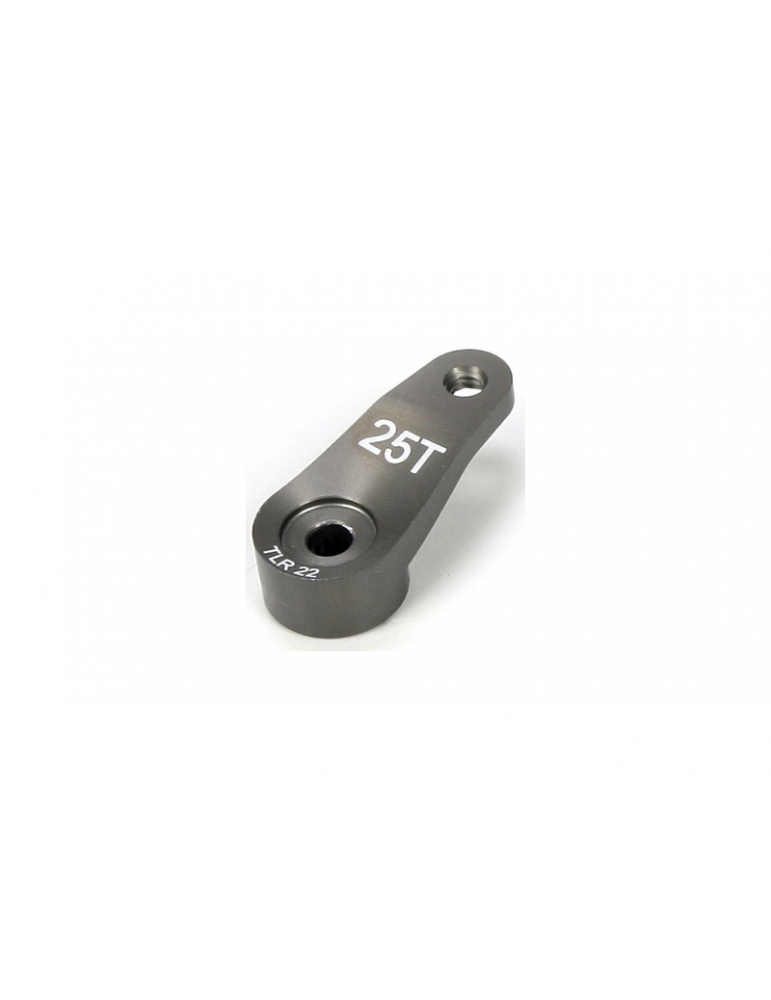TLR Servo Horn, 25T, Aluminum: 22