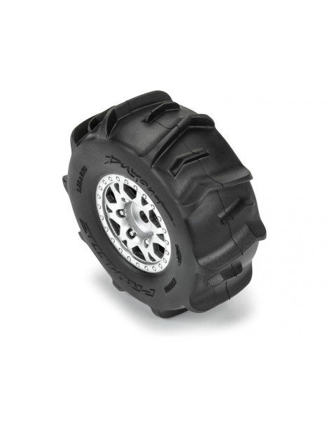 Pro-Line 1/16 Dumont F/R Tires MTD 12mm Black Impulse (4): Mojave GROM