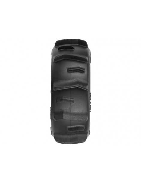 Pro-Line 1/14 Dumont F/R Tires MTD 12mm Black Mach-10 (4): Typhon GROM