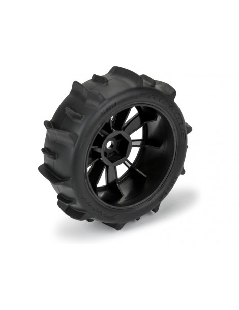 Pro-Line 1/14 Dumont F/R Tires MTD 12mm Black Mach-10 (4): Typhon GROM