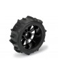 Pro-Line 1/14 Dumont F/R Tires MTD 12mm Black Mach-10 (4): Typhon GROM
