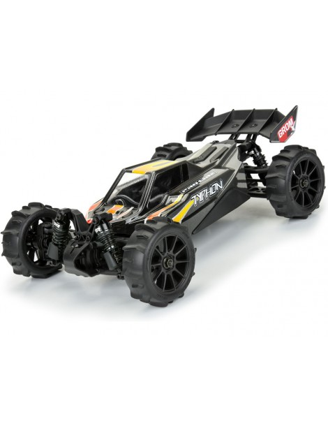 Pro-Line 1/14 Dumont F/R Tires MTD 12mm Black Mach-10 (4): Typhon GROM