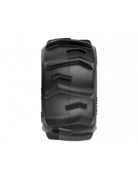 Pro-Line 1/18 Dumont F/R Tires MTD 12mm Black Raid (4): Granite GROM