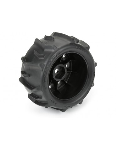 Pro-Line 1/18 Dumont F/R Tires MTD 12mm Black Raid (4): Granite GROM