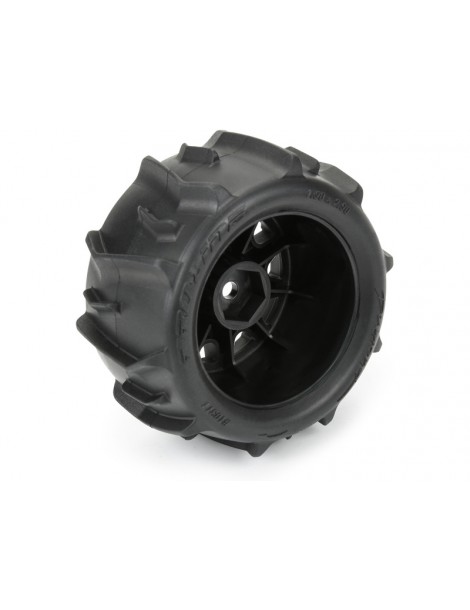 Pro-Line 1/18 Dumont F/R Tires MTD 12mm Black Raid (4): Granite GROM
