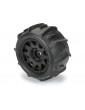Pro-Line 1/18 Dumont F/R Tires MTD 12mm Black Raid (4): Granite GROM
