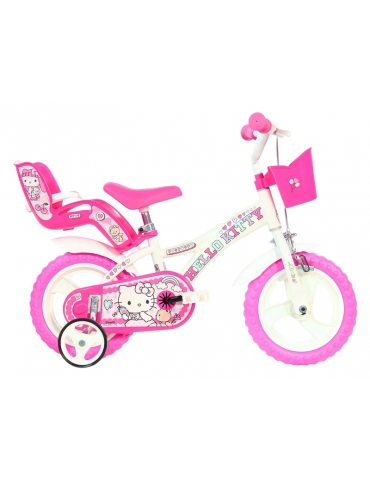 Vaikiškas dviratis DINO Bikes Hello Kitty 12"