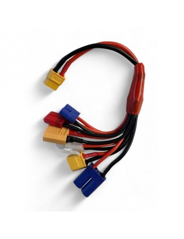 H-Speed HSPC051 daugiafunkcinis įkrovimo kabelis XT60