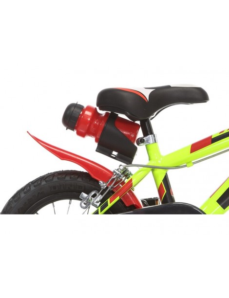 DINO Bikes vaikiškas dviratis 12" – žalia/juoda