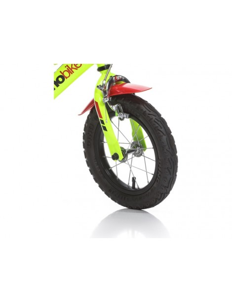 DINO Bikes vaikiškas dviratis 12" – žalia/juoda