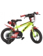 DINO Bikes vaikiškas dviratis 12" – žalia/juoda