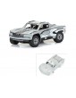 Pro-Line pilkas 2019 Chevy Silverado Trophy Truck kėbulas 1/16 GROM modeliui
