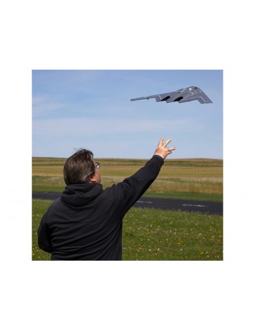 E-flite Micro B-2 Spirit Twin 30mm EDF BNF Basic