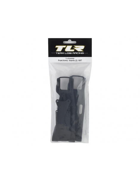 Team Losi Racing 8IGHT-XT Front Arms w/Inserts (2)